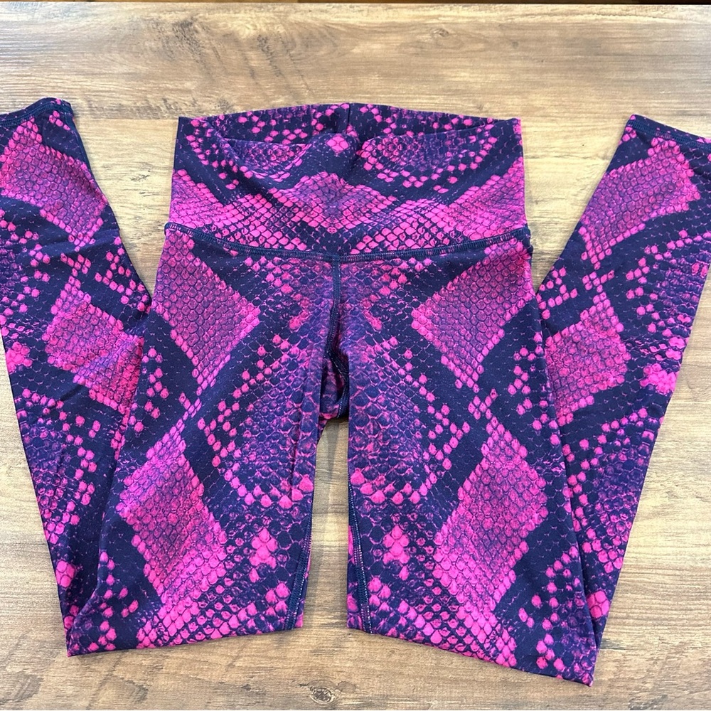 Niyama Sol Magenta Python Barefoot High Waist Yog… - image 2